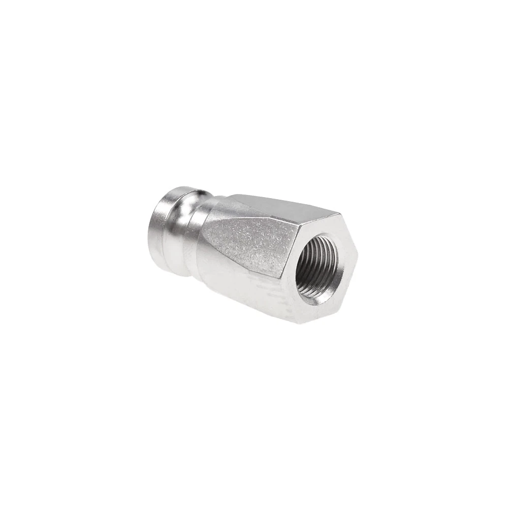 Adaptateur inox M10.5 x 1 pour support de plaque d'immatriculation latérale