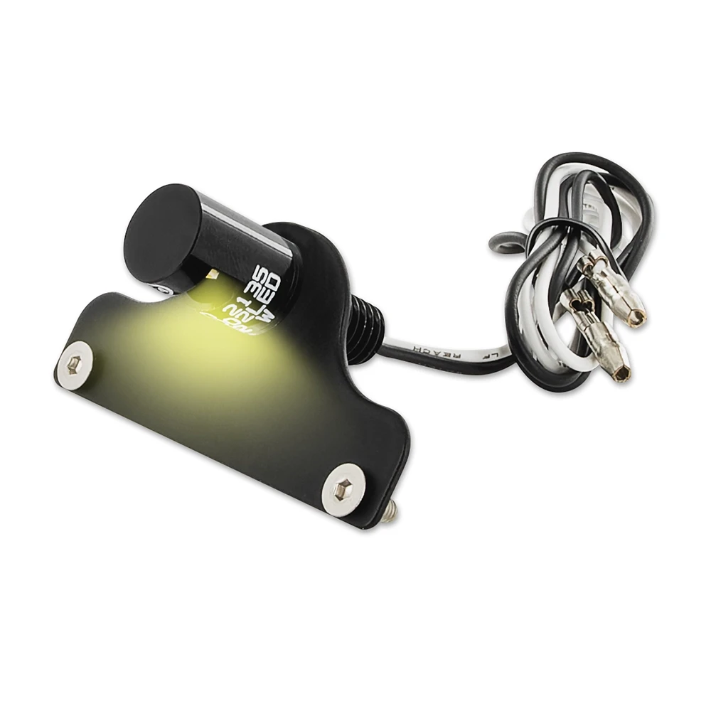 Éclairage de plaque HEADLOCK avec LED 12V avec support E-Hom