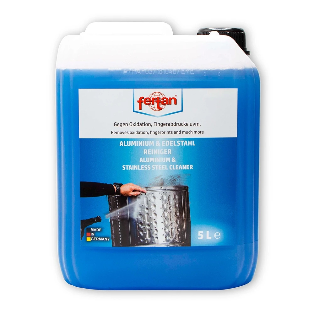 Nettoyant FERTAN ALU & INOX contre forte saleté et anti-oxydation 5 L
