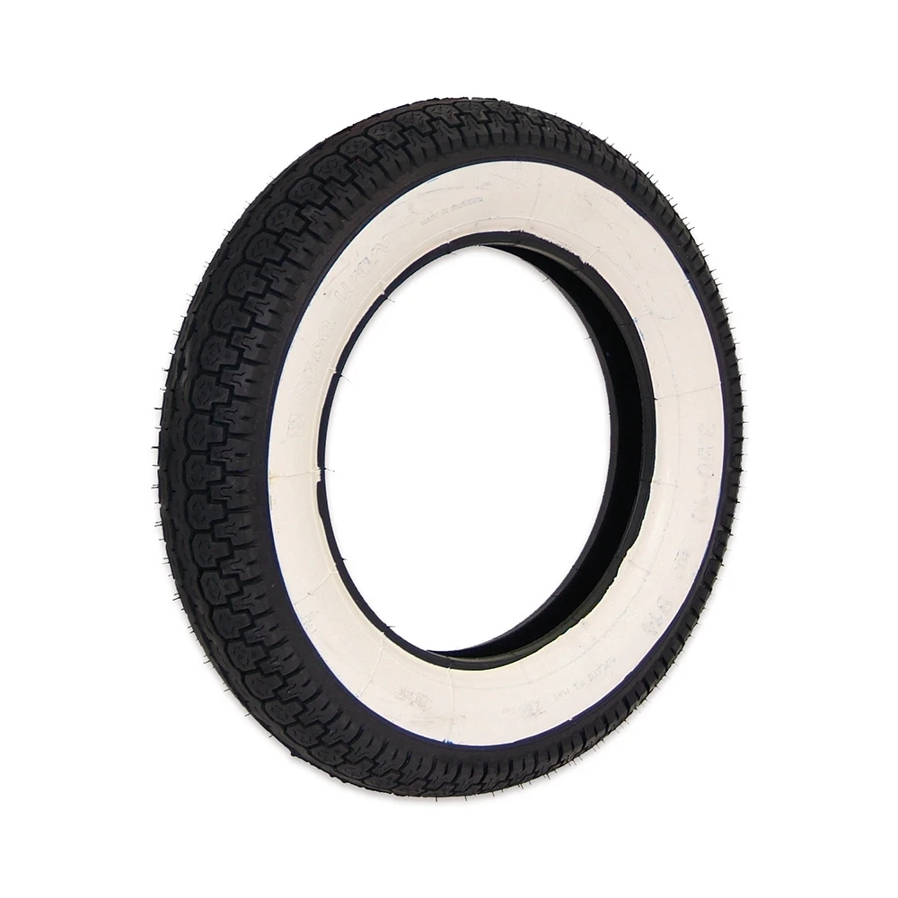 Pneu 3.50-10 51J F/R TT Sava/Mitas B14 côté blanc