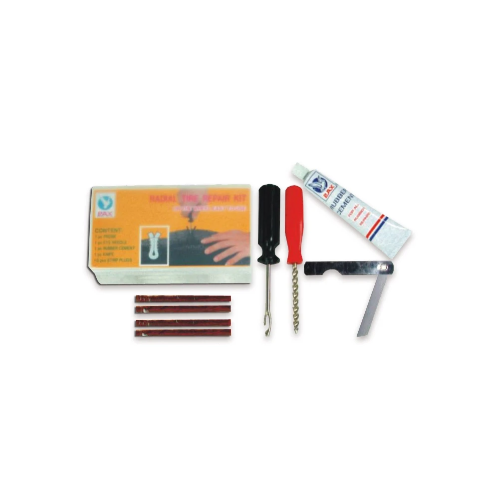Kit réparation pneu tubeless
