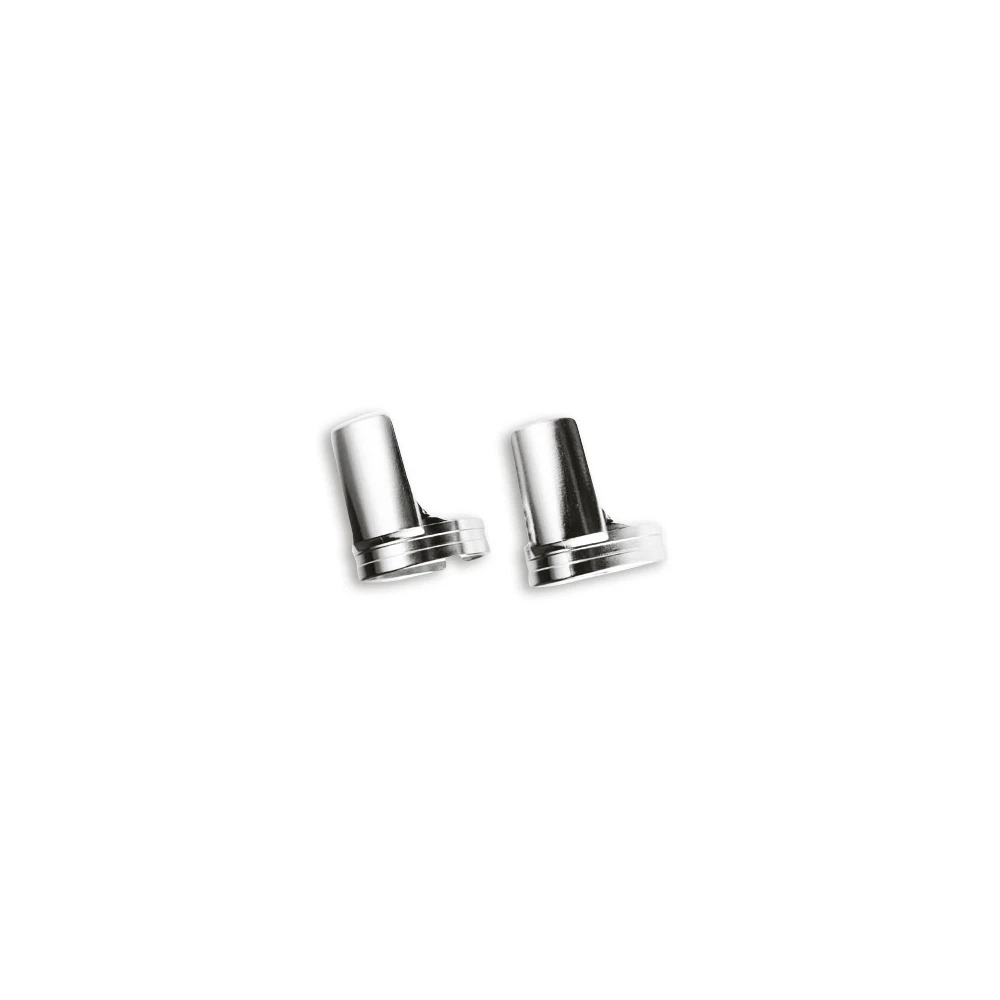 Protection tube de fourche chromée (2 pce)