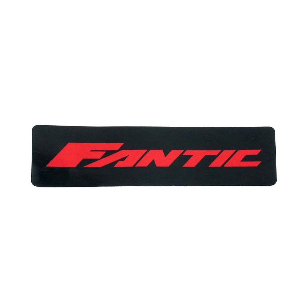 Autocollant Fantic 110x35mm noir