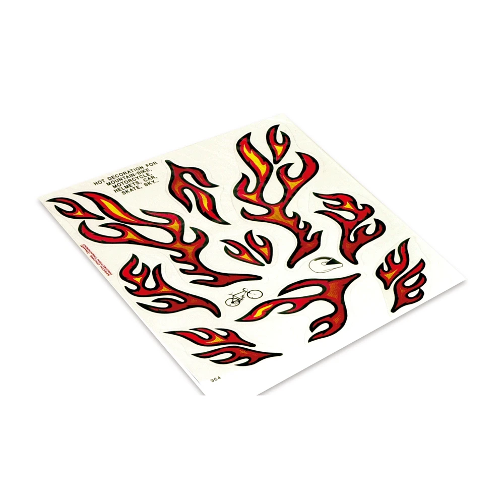 autocollant flammes (20x24cm)