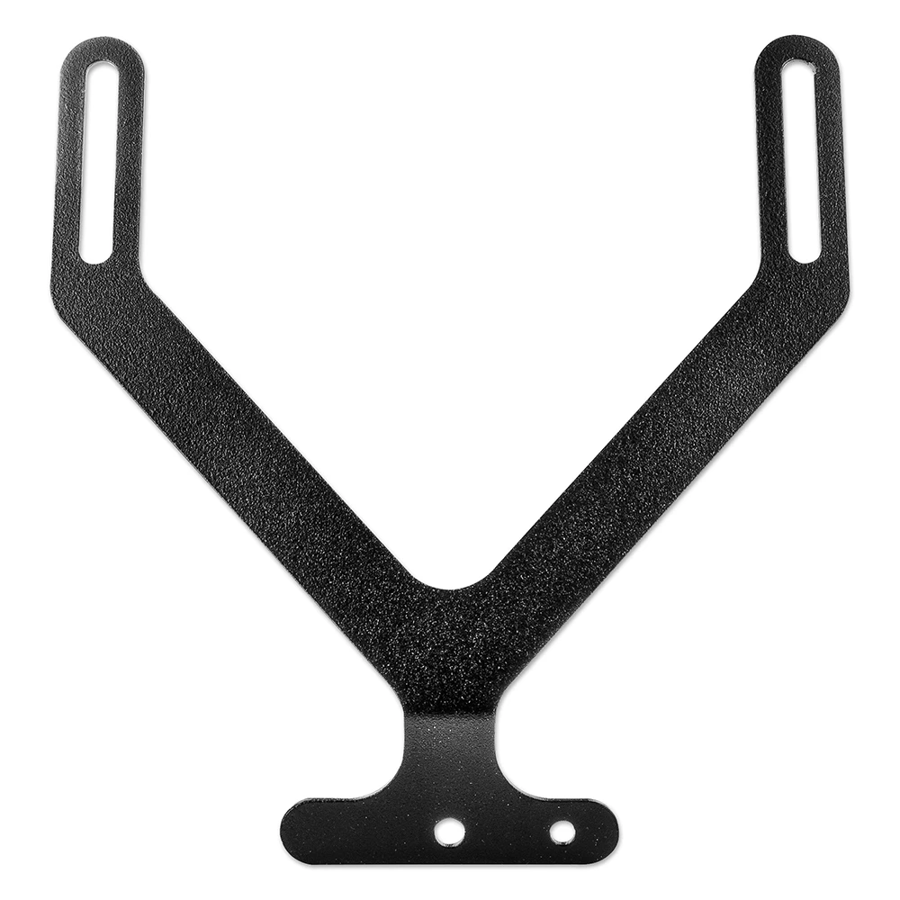 Support pour catadioptre Y Moto 155x145x1.5mm noir