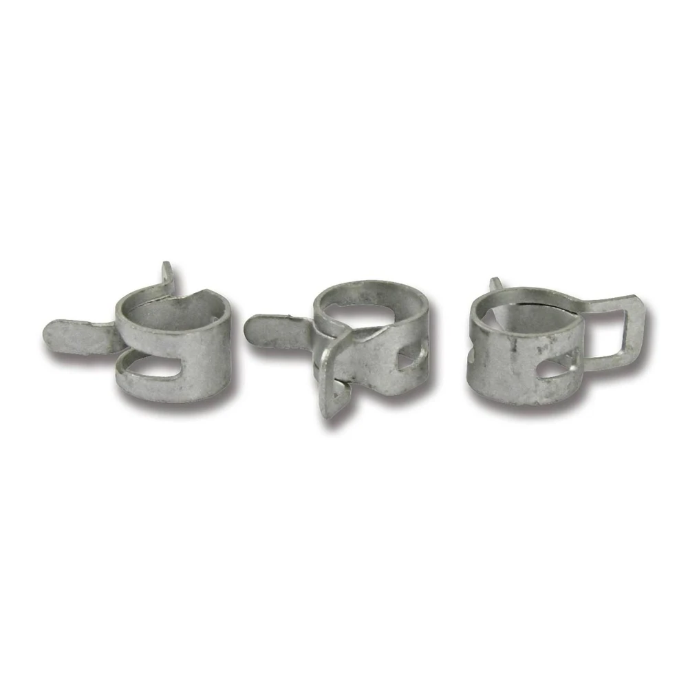 Bride pour tuyau d'essence Ø 10mm L: 8mm (20 pcs)