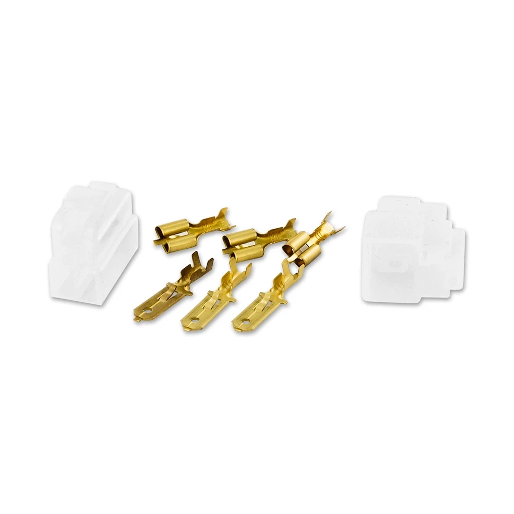 Cosse électrique mâle/femelle 3 connexion (6.3mm)