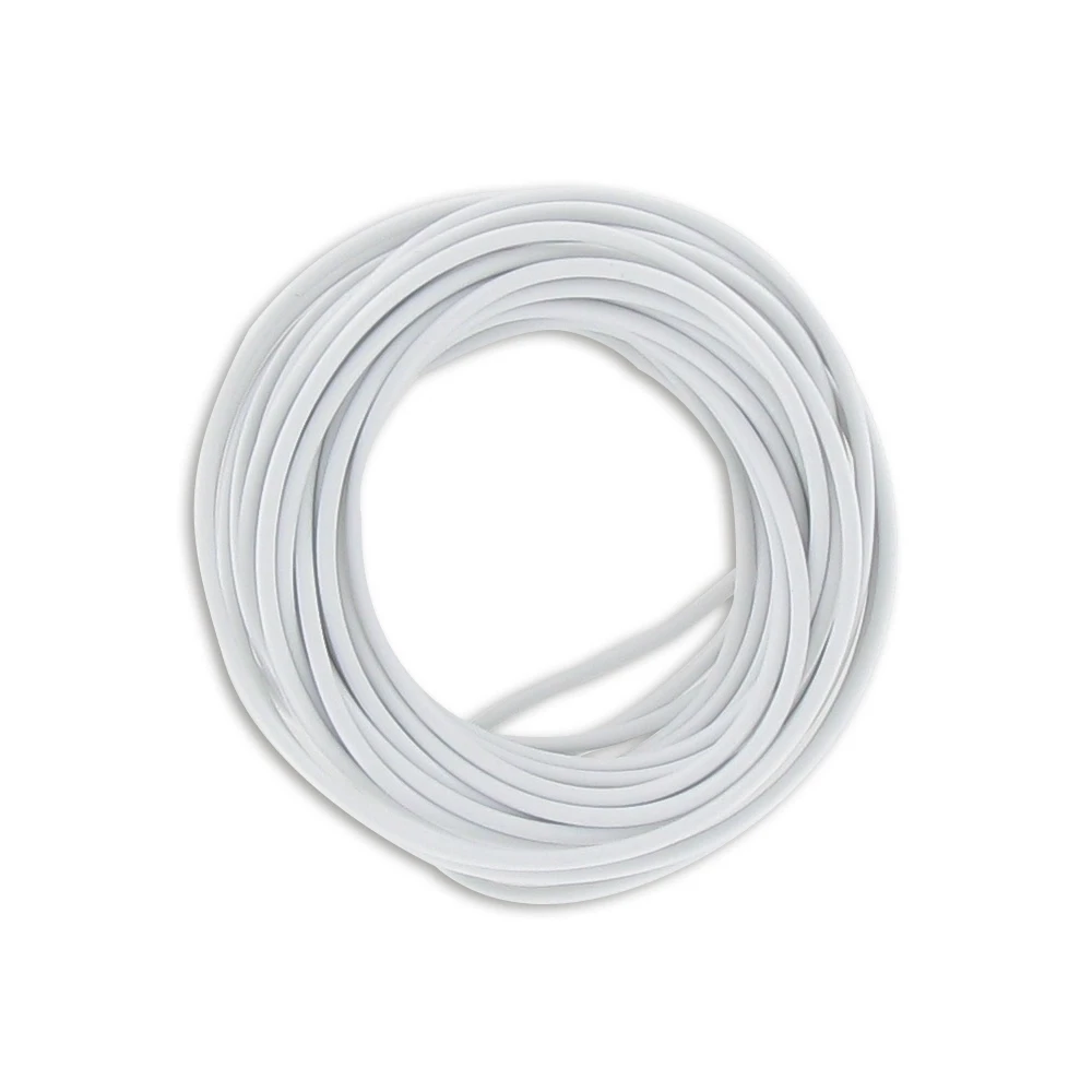 Câble en cuivre flexible, 5m blanc