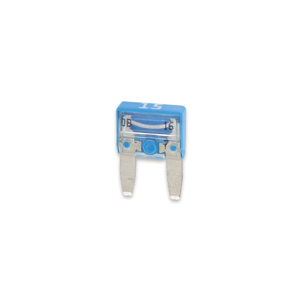Kit 10 fusibles plats mini 15A 11x16mm