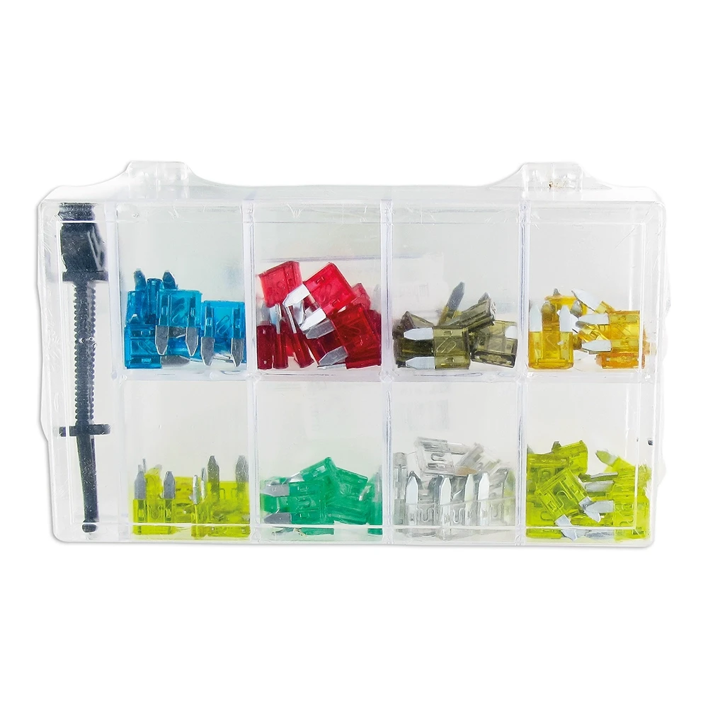 Kit fusibles plats mini 5-30A (100pce) 11x16mm