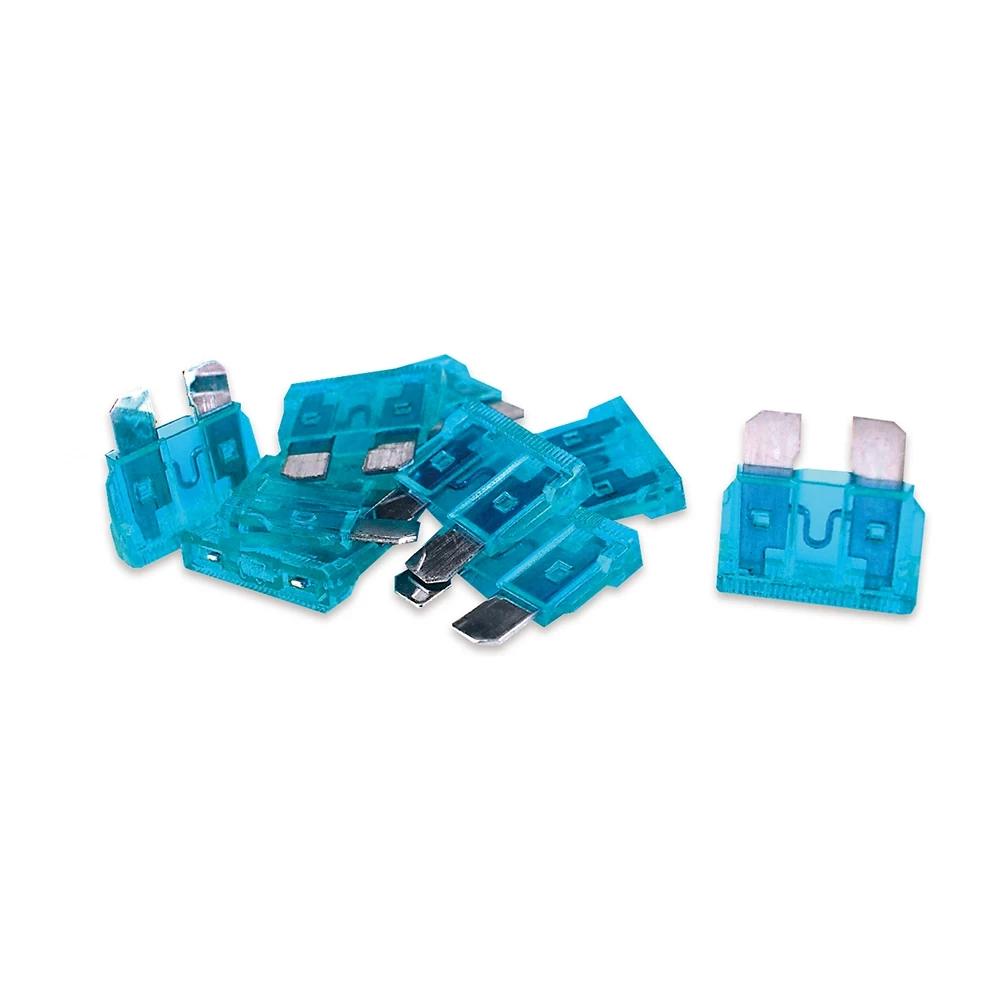 Kit 10 fusibles plats midi 15A 19x20mm