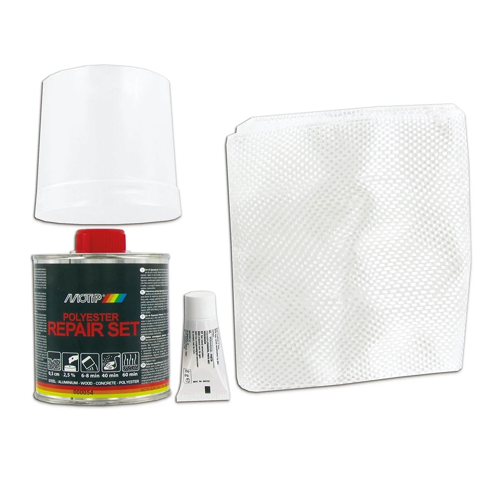 Kit réparation polyester 250gr.