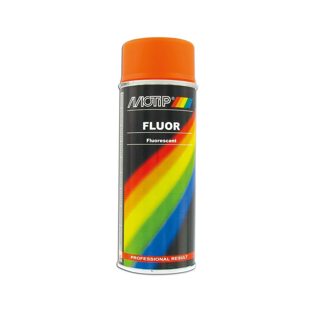 Peinture Motip fluorescente orange 400ml.