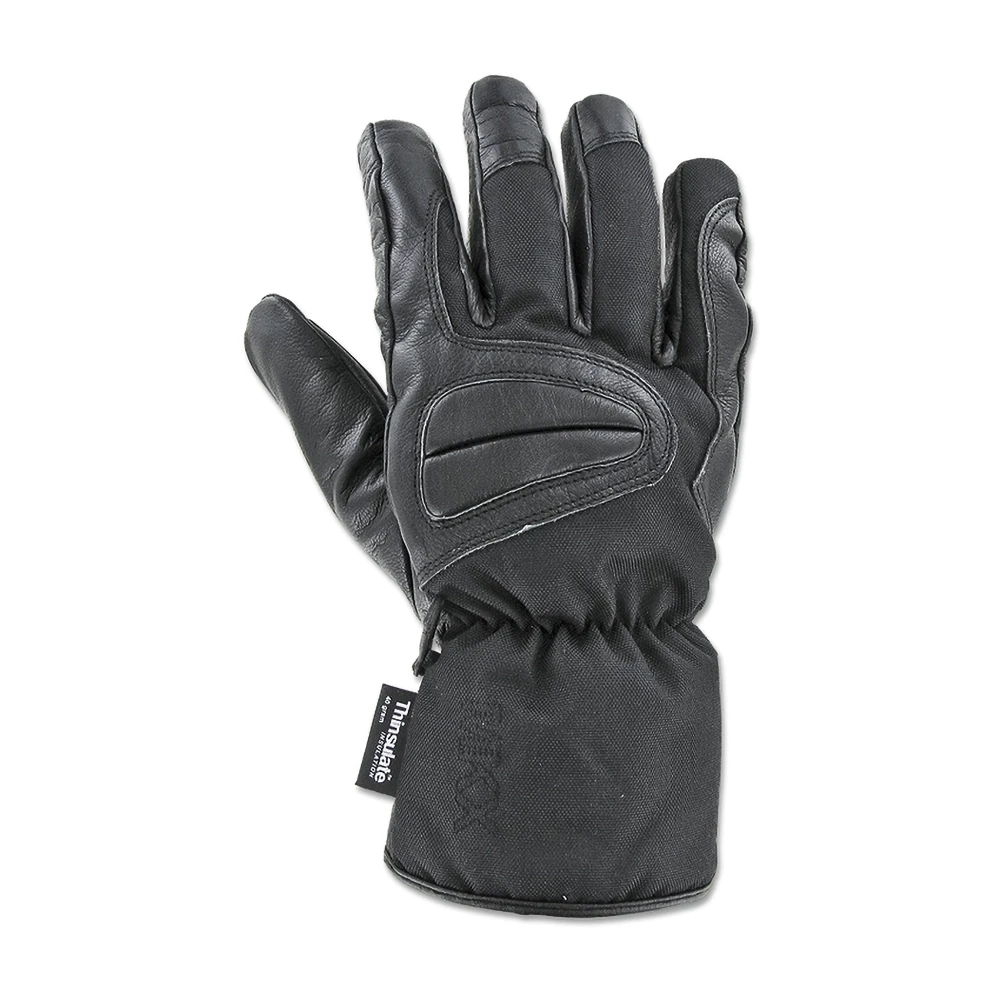 Gants Cordura hiver cuir/textile noir, taille L