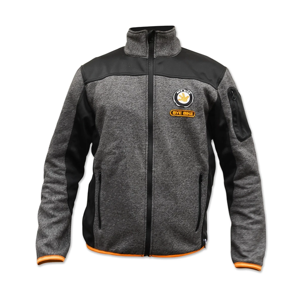Veste en Fleece BYE BIKE anthracite/noir S
