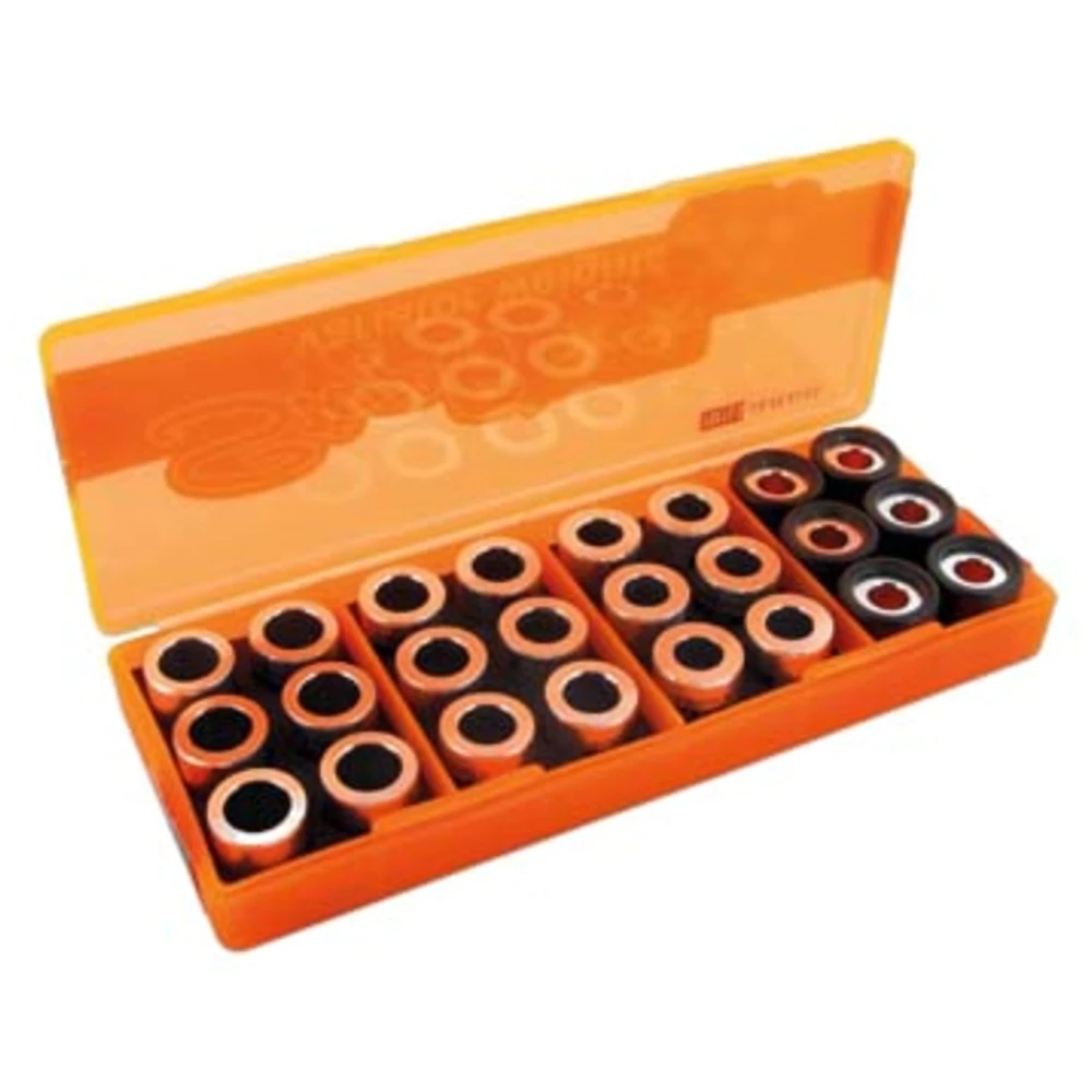 3 jeux galets pr réglage 16x13/3-4.5 gr