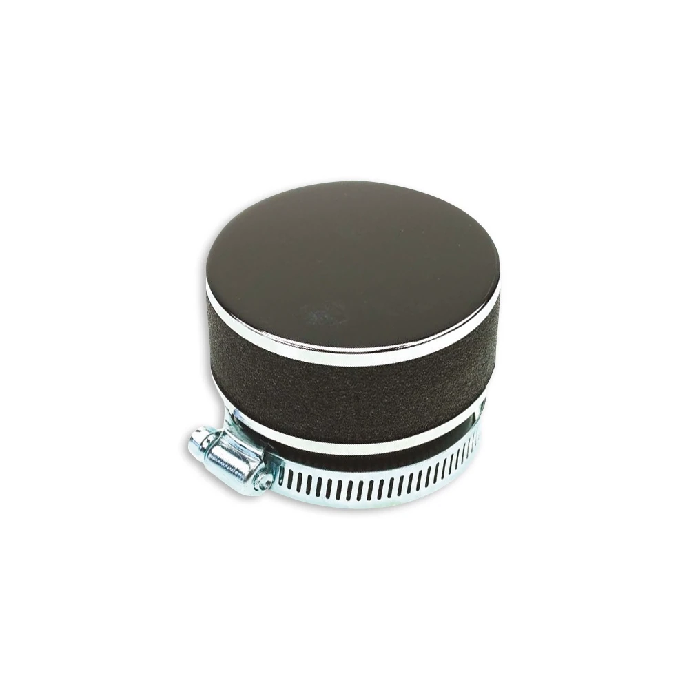 Filtre à air cylindrique mousse chromé raccord 52mm