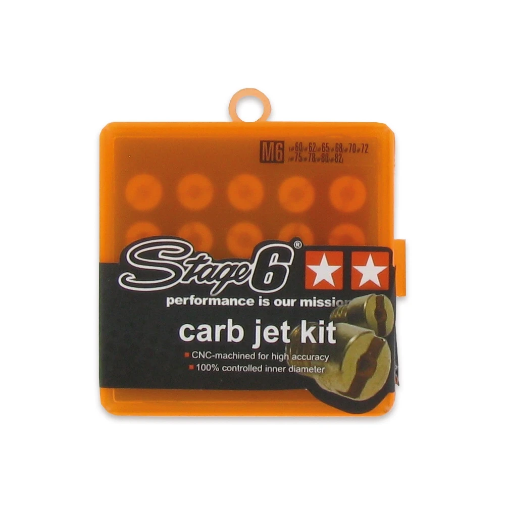 Set gicleurs DellOrto 6mm (10pcs) 60-82