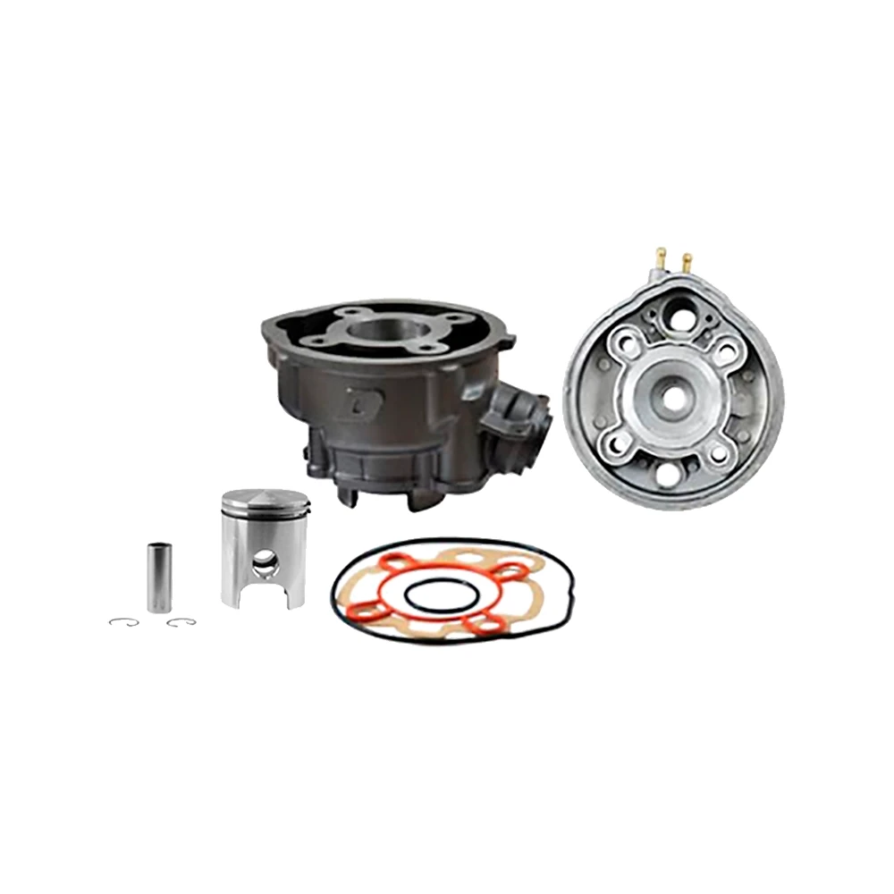 Kit cylindre Doppler 40.3mm fonte, piston Vertex Minarelli AM6