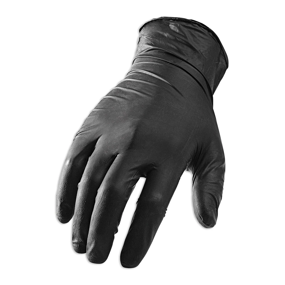 Gants NI-FLEX en nitril, noir 100 pièce taille L
