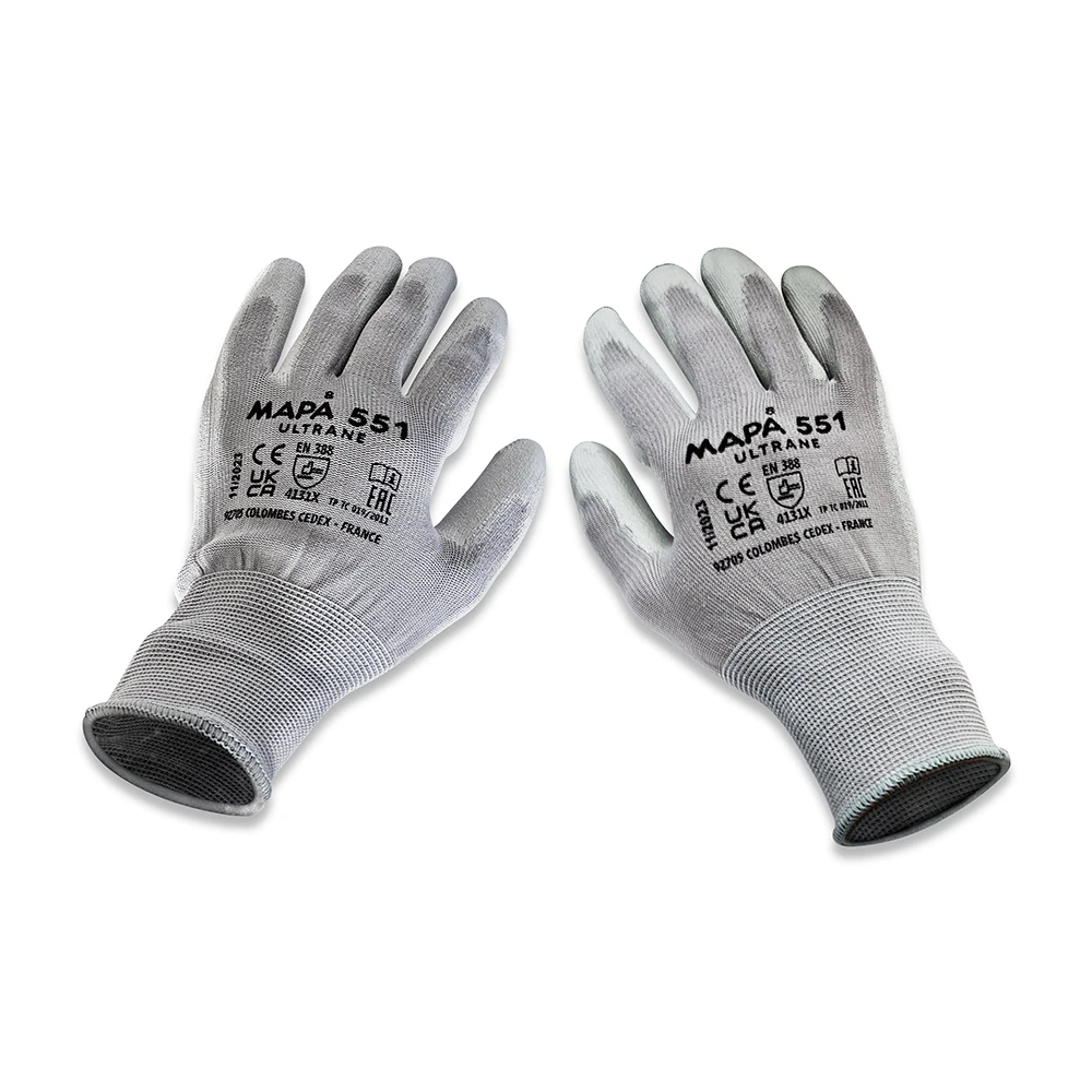 Gants Palmer coton/nitril (une paire)  taille M