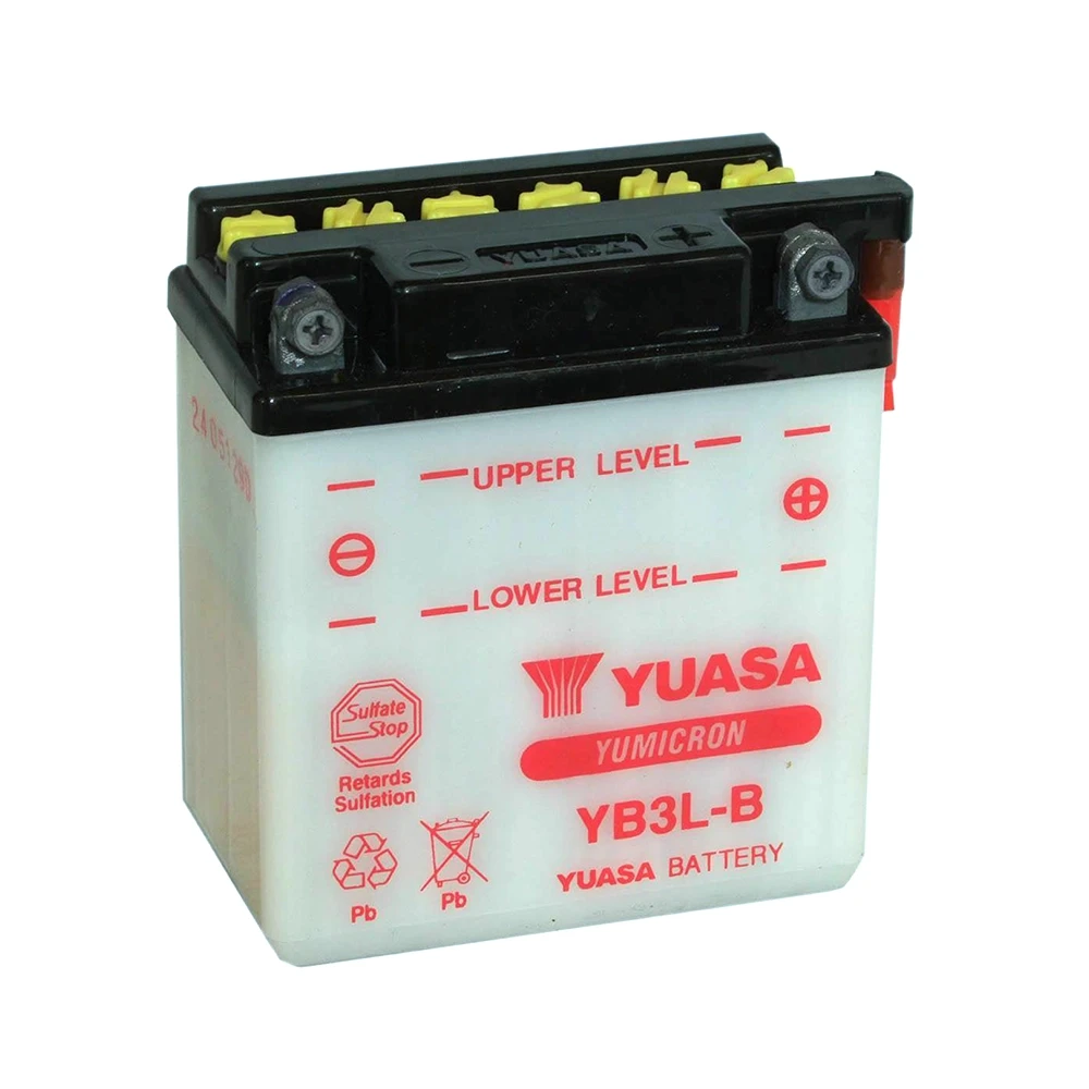 Batterie YB3L-B  Yuasa ouverte sans acide