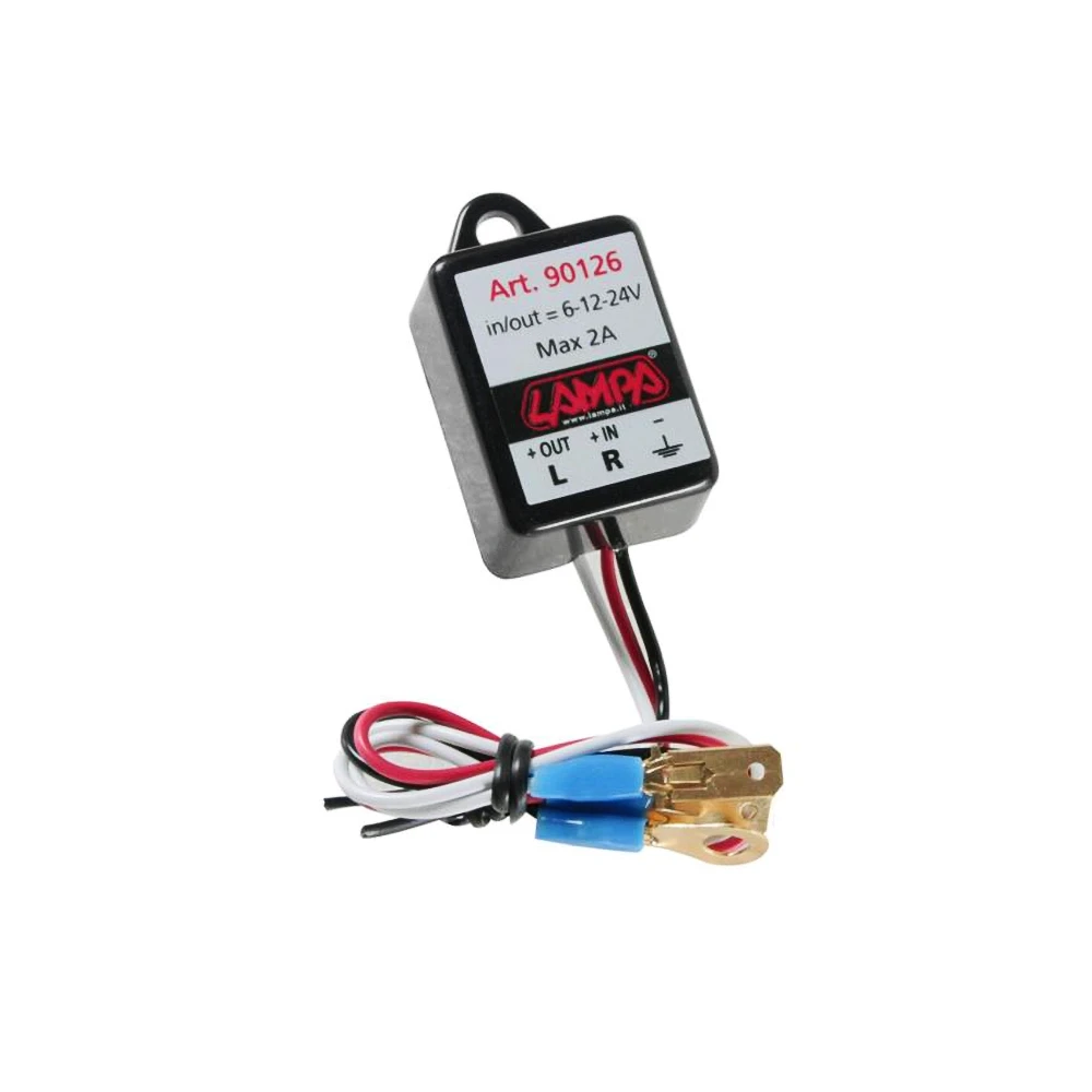 Relais clignotant LAMPA 6-24V max. 2A 3-Pin LED / standard électronique