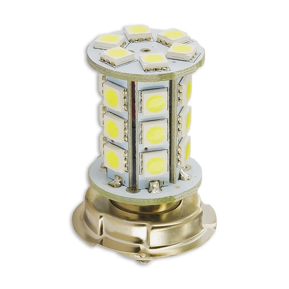 Ampoule P26s 12V LED (24 Leds) blanche