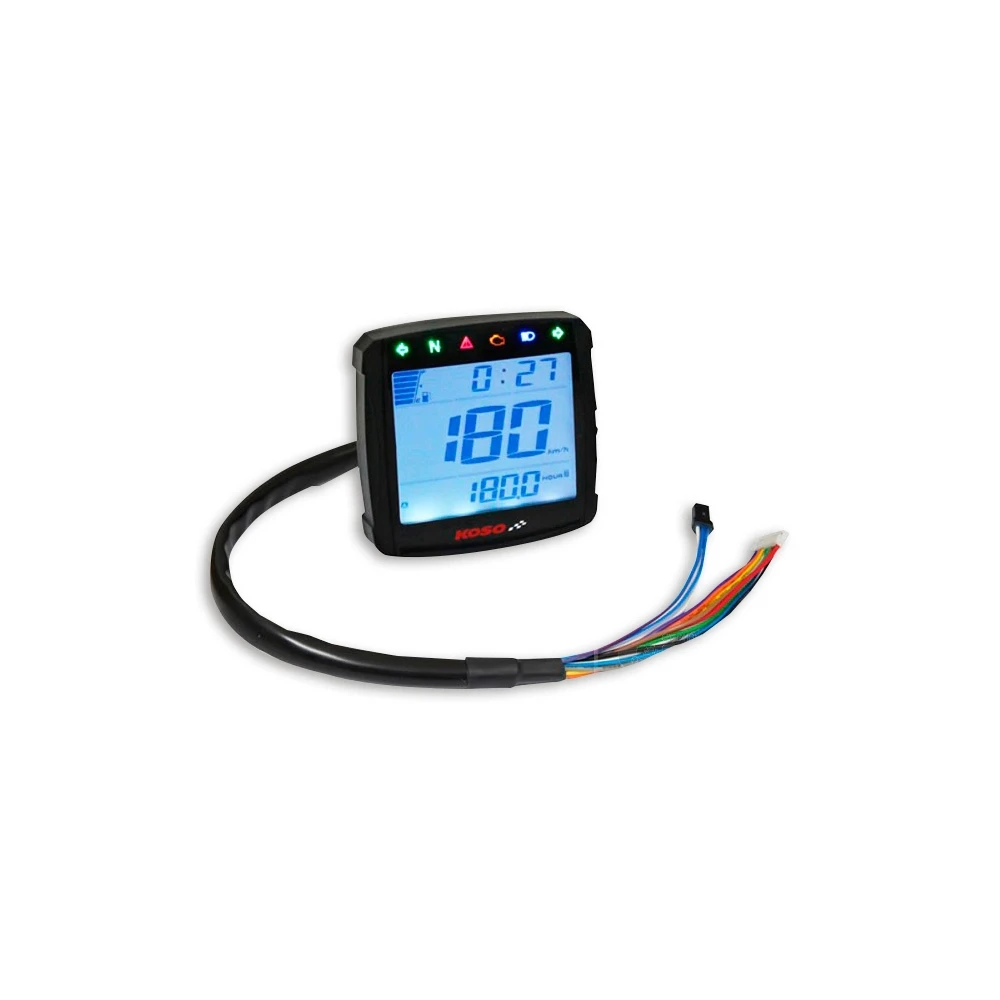 Compteur Koso XR-01S LCD digital, universel CE noir