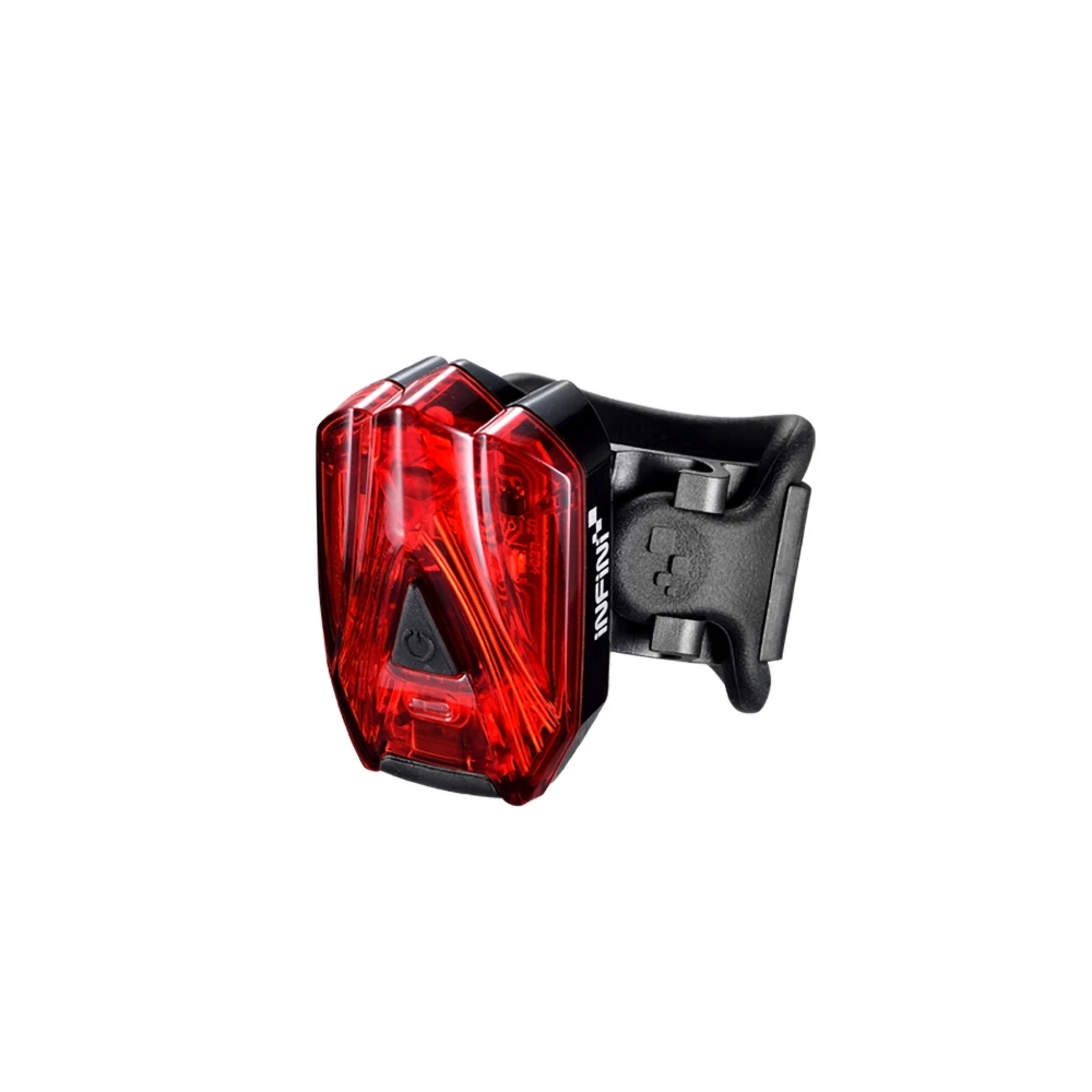 Feu arrière LED INFINI avec 3 LEDs, 4 réglages, rechargeable par USB