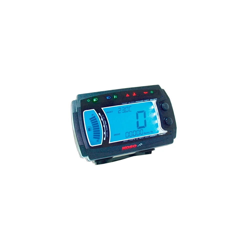 Compteur digital Koso XR-SRN+ multifonction universal