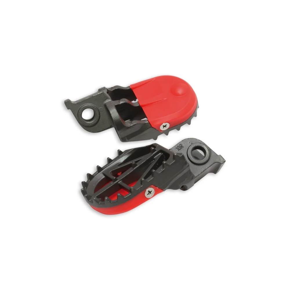 Repose-pieds DRC acier avec Slider Yamaha WR/YZ125-450 noir