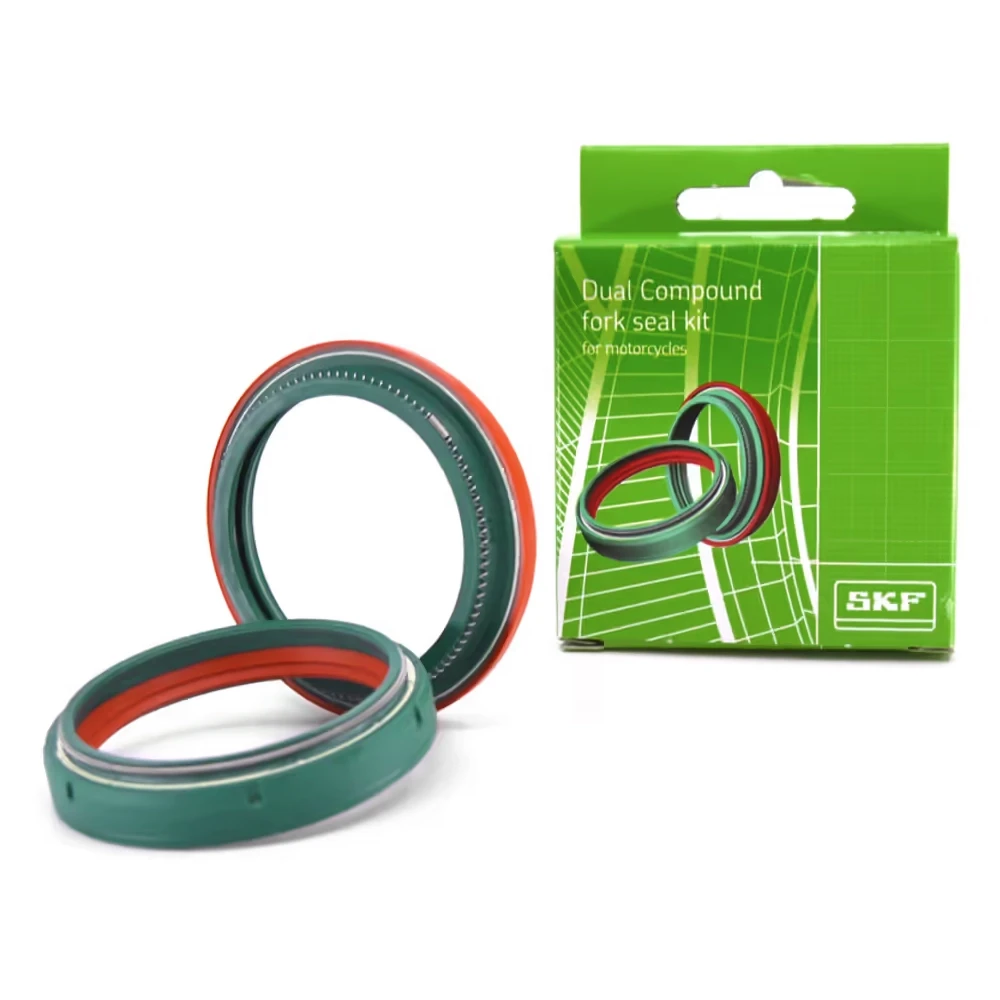 Simmers de fourche + cache poussière SKF 46x58.15x8.5 / 48x58.7x5.8 (1 + 1 pce)
