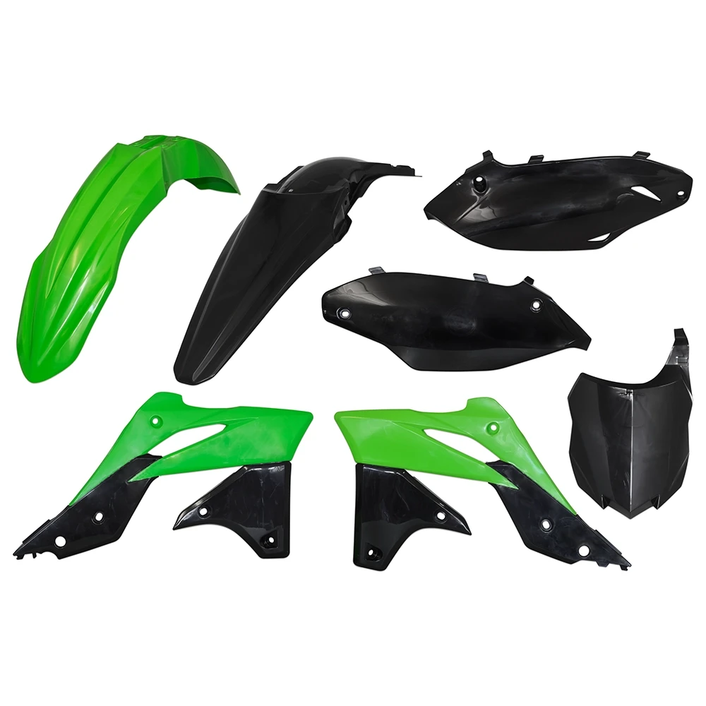 Kit carénage vert Kawasaki KX250F 2013-2016