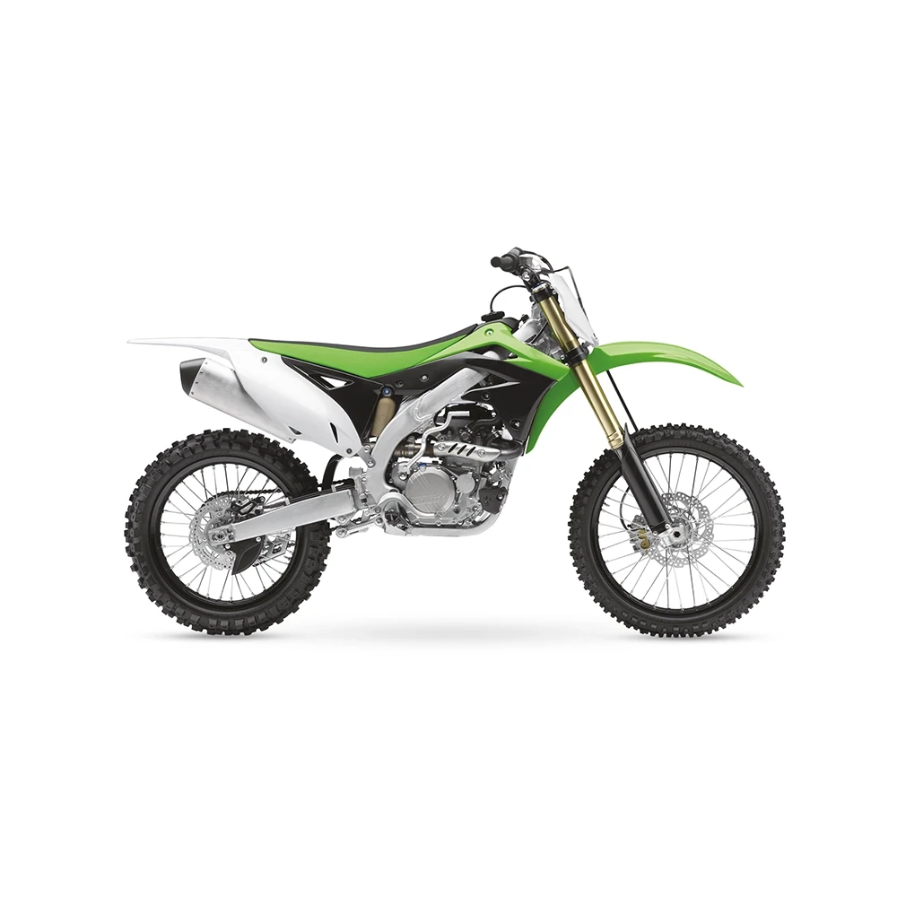 Kit carénage vert-blanc-noir Kawasaki KX250F 2013 ->