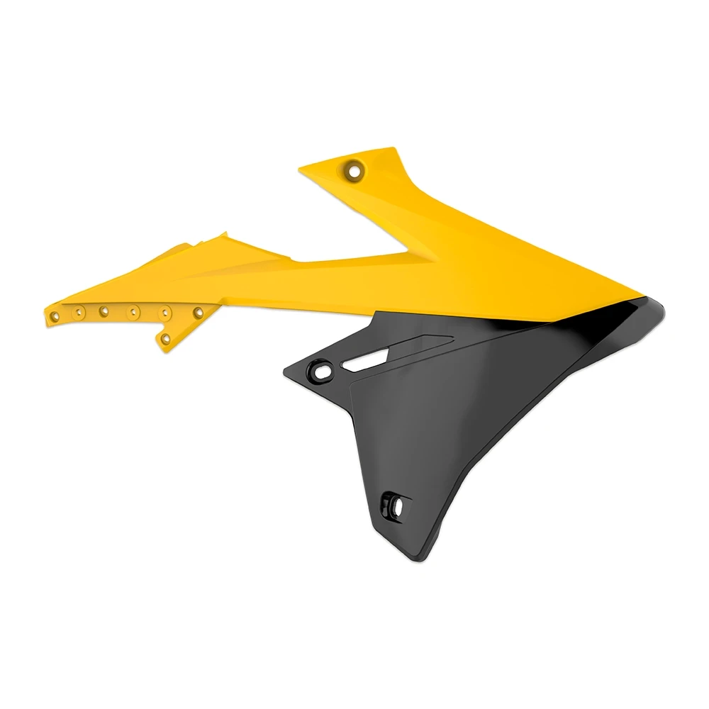 Ecope de radiateur jaune-noir Suzuki RMZ 450 2018 ->