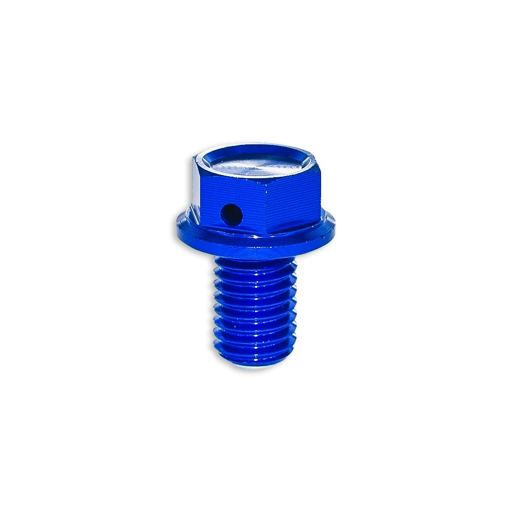 Vis de vidange magnétique ZETA alu Kawasaki M10x1.5 bleu