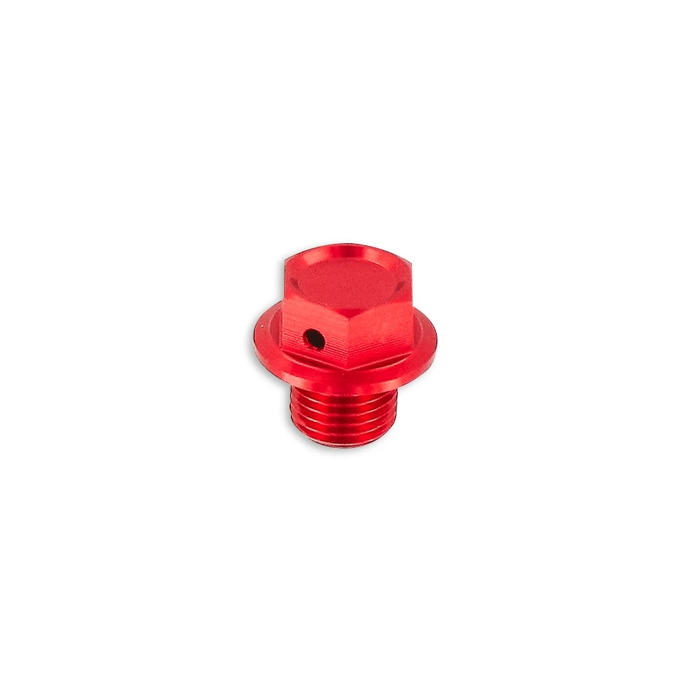 Vis de vidange magnétique ZETA alu Suzuki M12x1.25 rouge