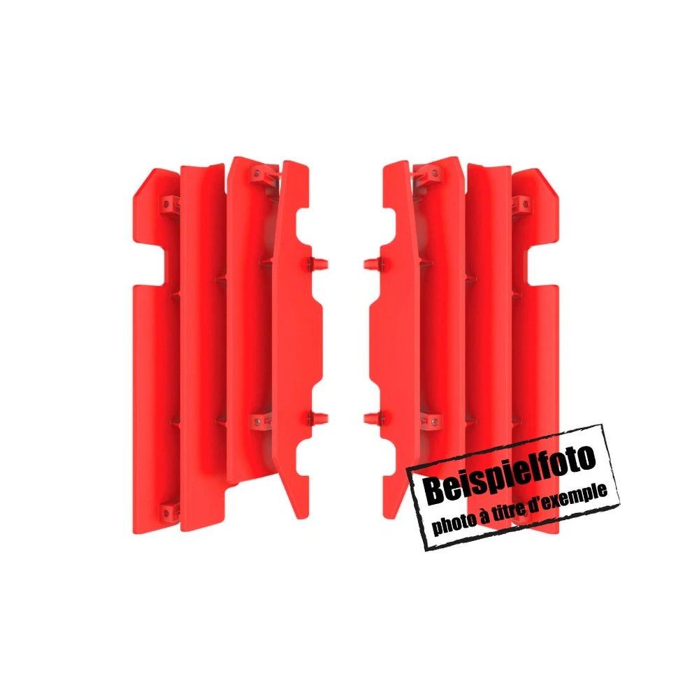 Protection radiateur Honda CR 125/250 R 2004 blanc