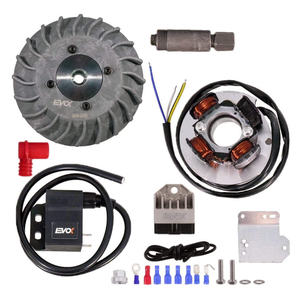 Allumage RMS électronique 12V Piaggio Vespa 50 L/N/R/S/Special, PK (cône Ø20mm)