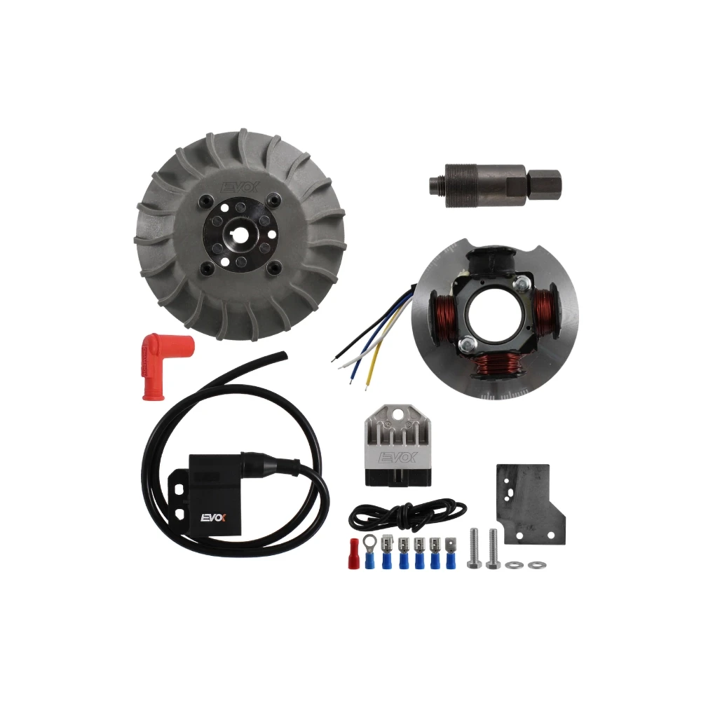 Allumage RMS électronique 12V Piaggio Vespa 50 L/N/R/S/Special, PK (cône Ø19mm)