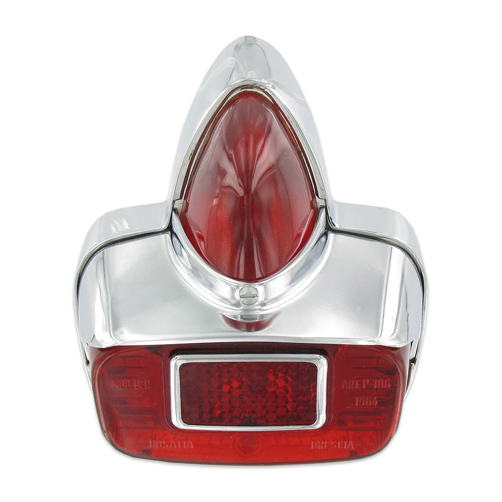 Feu arrière Gabor chrom/rouge Vespa125 VBA1 (CH-Hom)