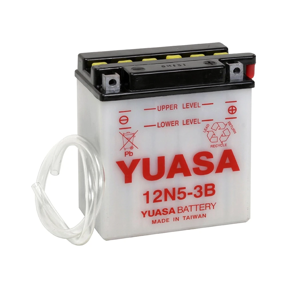 Batterie 12N5-3B Yuasa ouverte sans acide