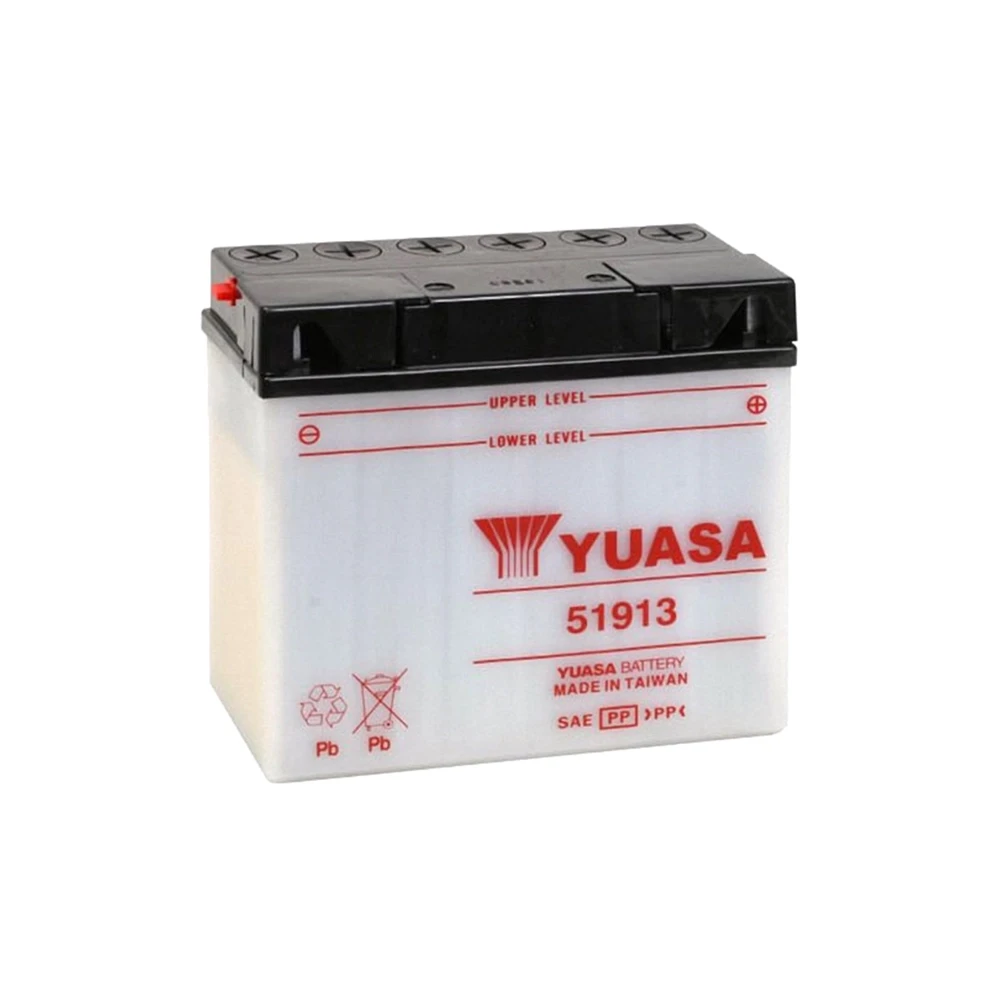 Batterie 51913  Yuasa ouverte sans acide