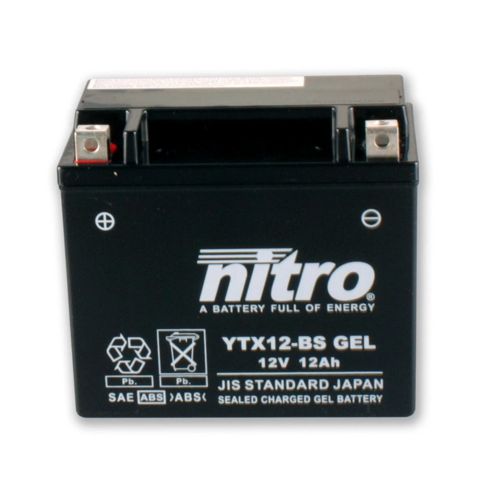 Batterie YTX12-BS GEL AGM Nitro (NTX12 SLA)