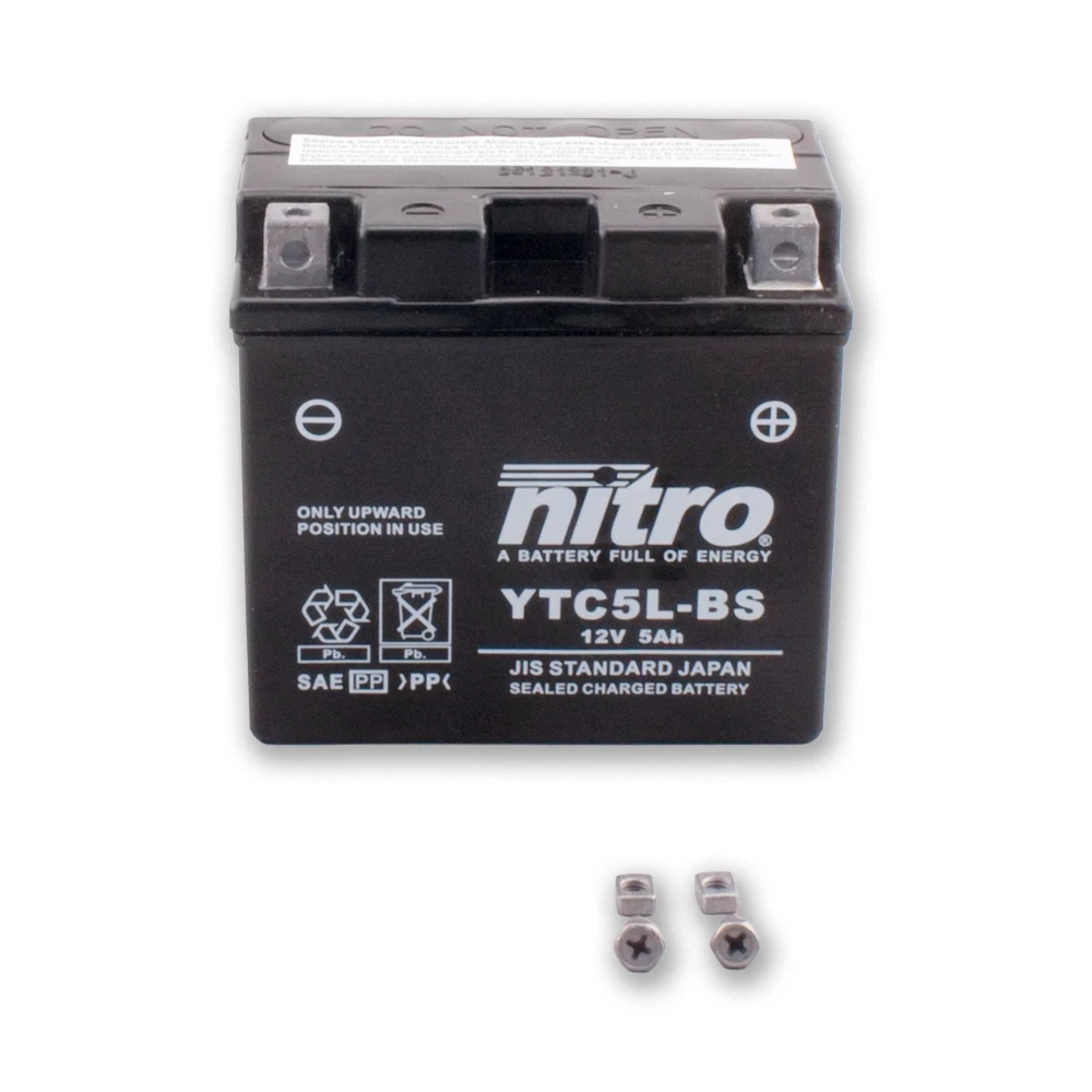 Batterie YTX5L-BS GEL AGM Nitro (YTC5L-BS / YT5L-BS)