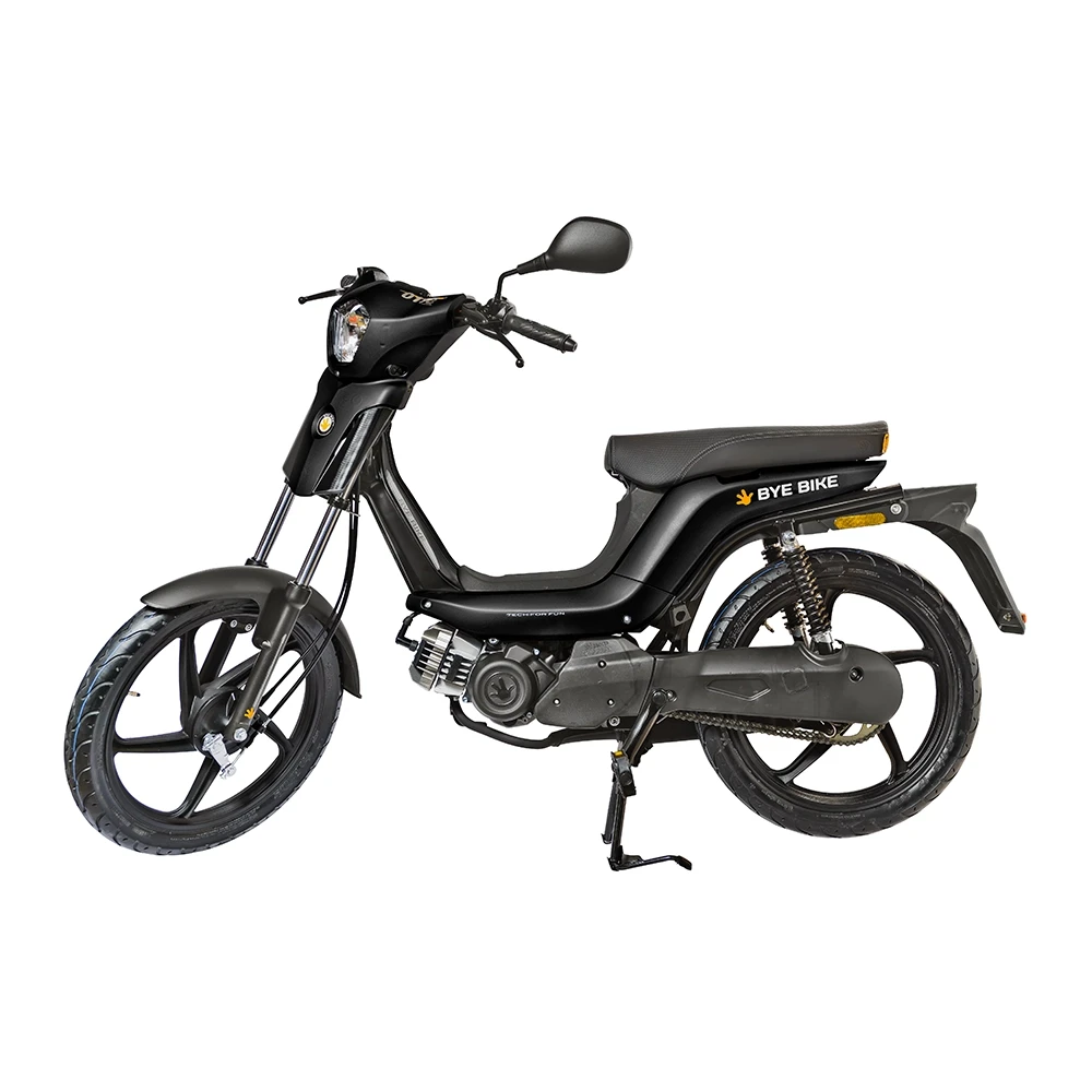 Bye Bike one vélomoteur, noir brillant long seat (type 7BA601)