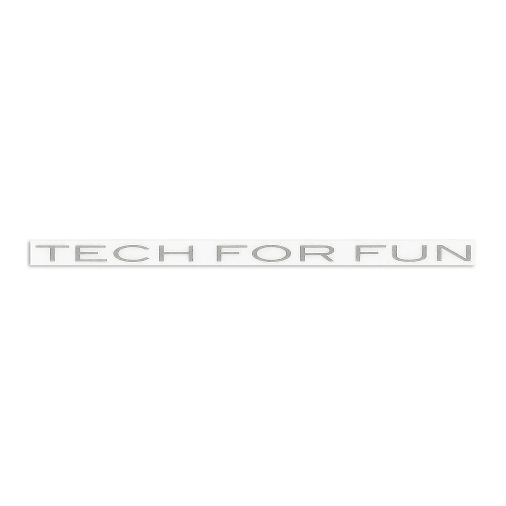 Autocollant -tech for fun- Bye Bike