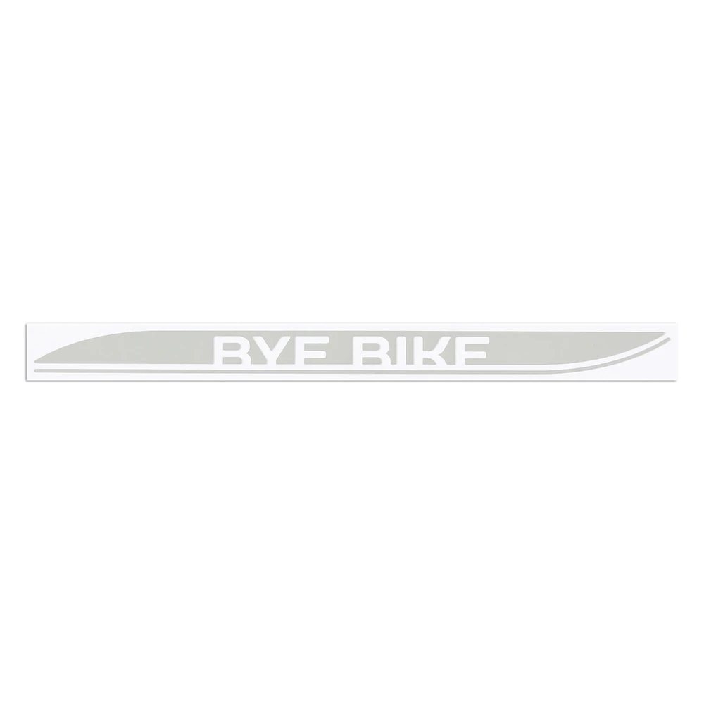 Autocollant -BYE BIKE- droit