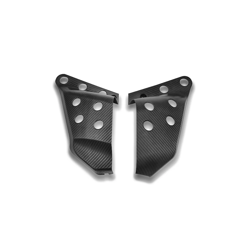 Cache latéral pièce avant Fantic Caballero en carbon (ga+dr)